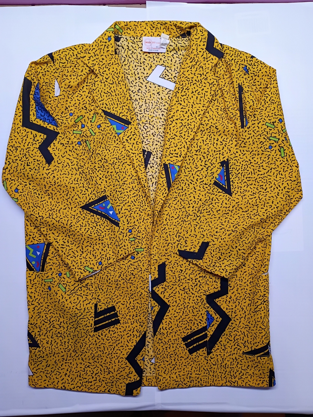 Vintage Mix And Mingle 80's -90's Open Blazer ⚡🕶️